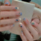 Thumbnail: 24Pcs checkerboard False Nails Wearable Fake Nails Full Cover Press On Square H