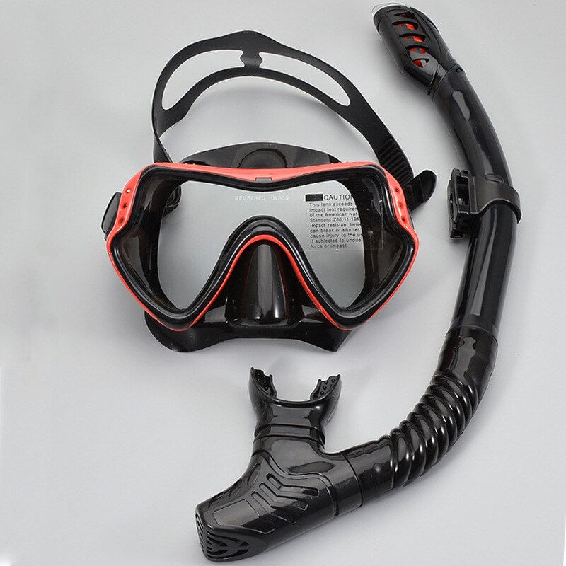 Thumbnail: Diving Mirror Breathing Tube Set for Men and Women New Adult Large Frame Silico