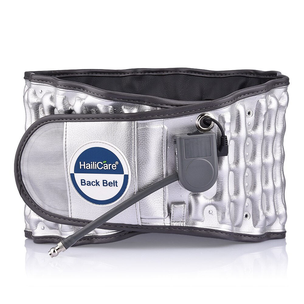 Hailicare Hot Compress Therapy Waist Belt Inflatable Traction Heating Back Brac