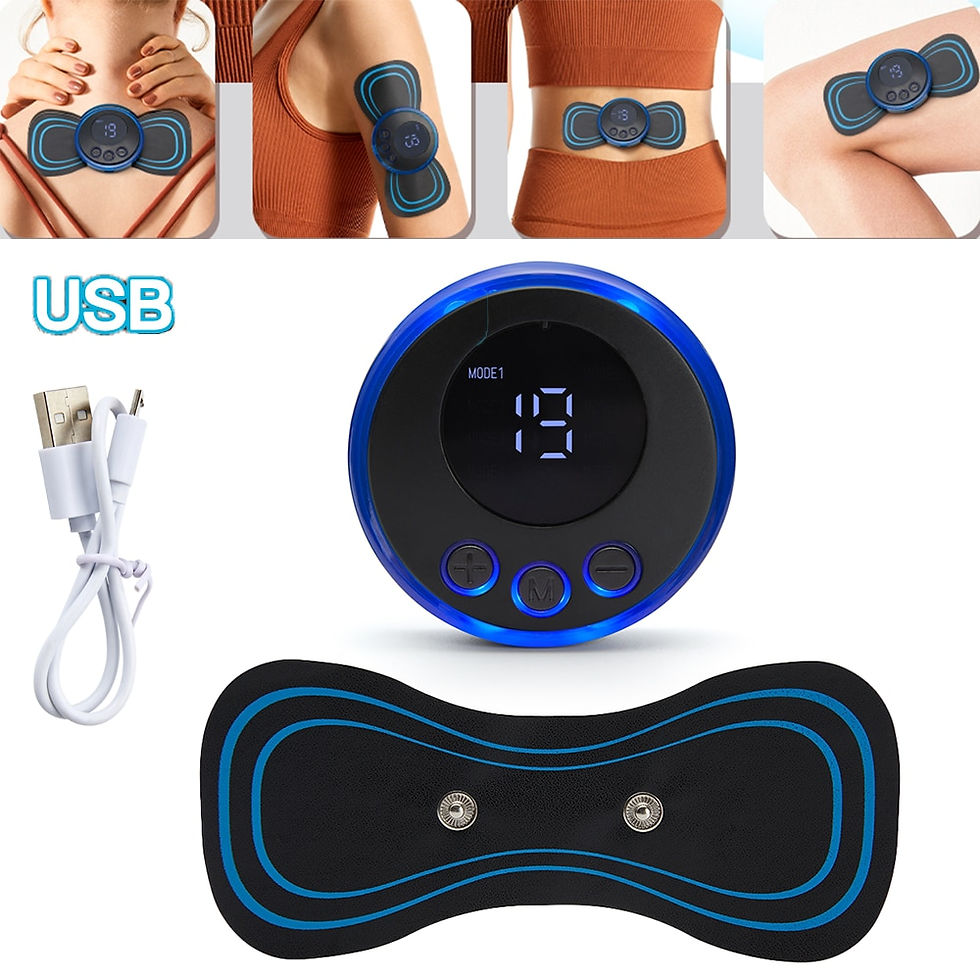 Thumbnail: Rechargeable Neck Massager,Patch for EMS Neck Massager,Gel Pads,This Link Sells