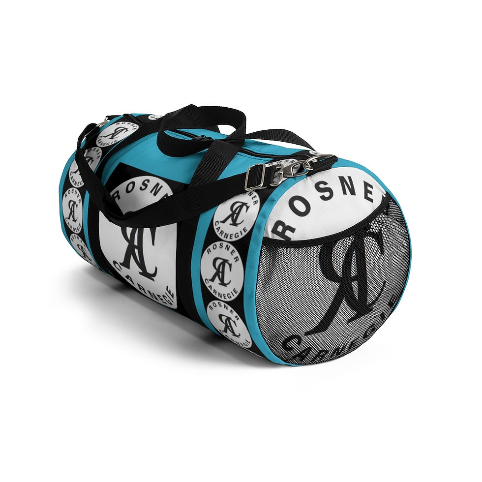 Miniatura: ROSNER CARNEGIE ATHLETICS® PYUBDJ2000110 UNISEX JUMBO DUFFLE BAG - SKY BLUE