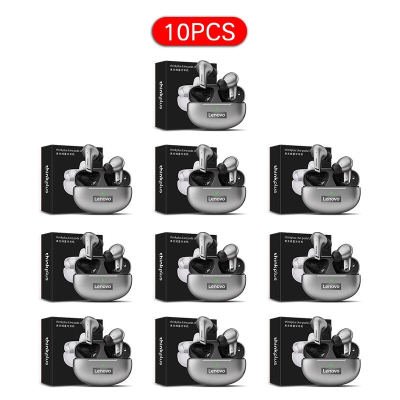 Thumbnail: Lenovo LP5 Wireless Bluetooth Earbuds Earphones HiFi Music Headsets With Mic Sp