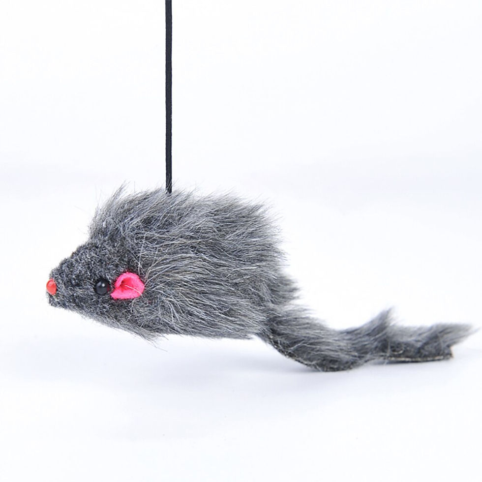 Thumbnail: Cat Toys Hanging Elastic Rope Door Retractable Interractive Toys Mouse Adjustab