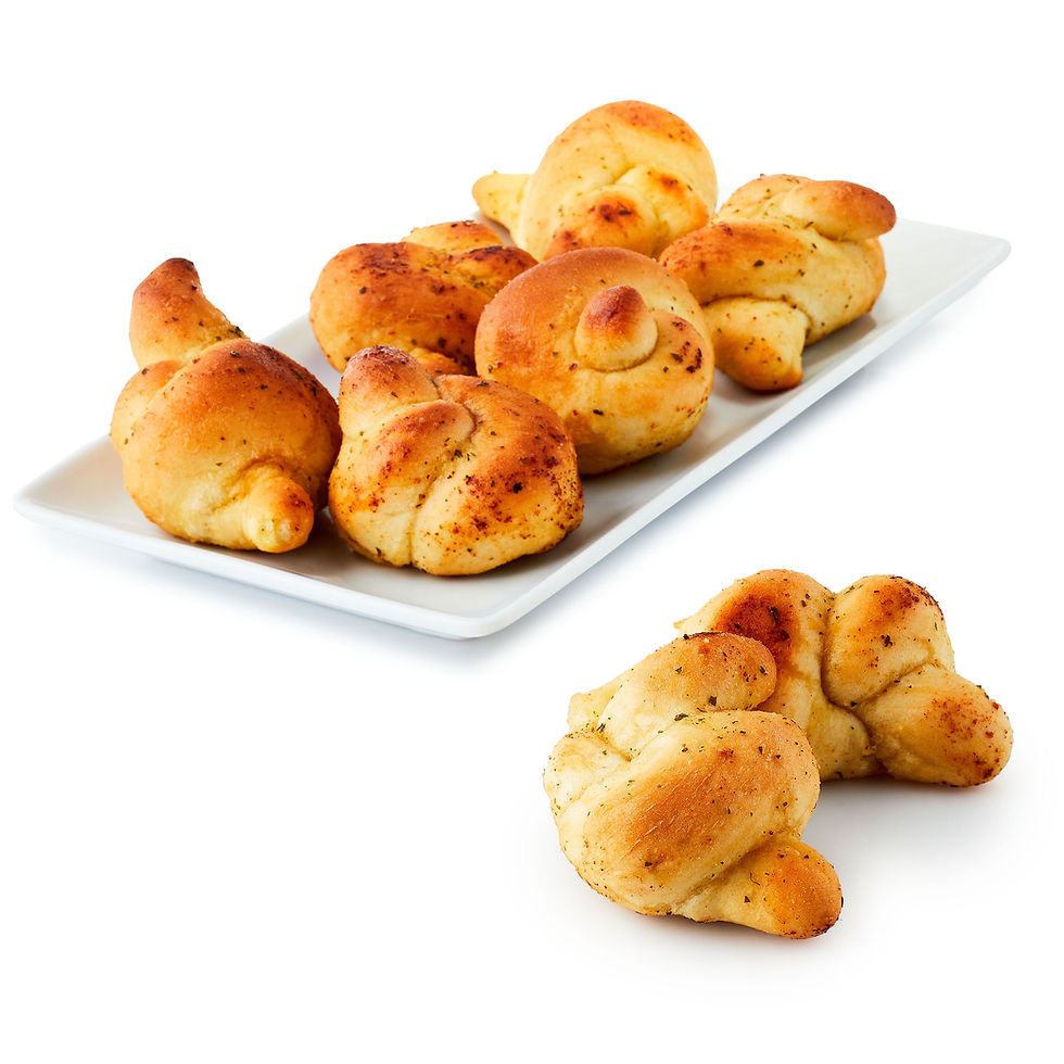 Thumbnail: WISHALIVE FRESH Savory Garlic Knots, 10.4 oz, 8 Count