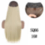 Thumbnail: LISI GIRL Synthetic 22 Inch 16 Inch Hair Extensions Straight Heat Resistant No 
