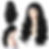 Thumbnail: Synthetic Wig Headband Long Body Wave Wigs for Women Glueless Natural Hair Blac