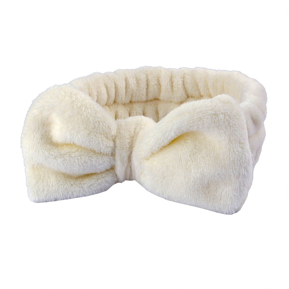 Thumbnail: Wash Face Wristband Set Headbands Spa Bathroom Accessories Set Water Absorption