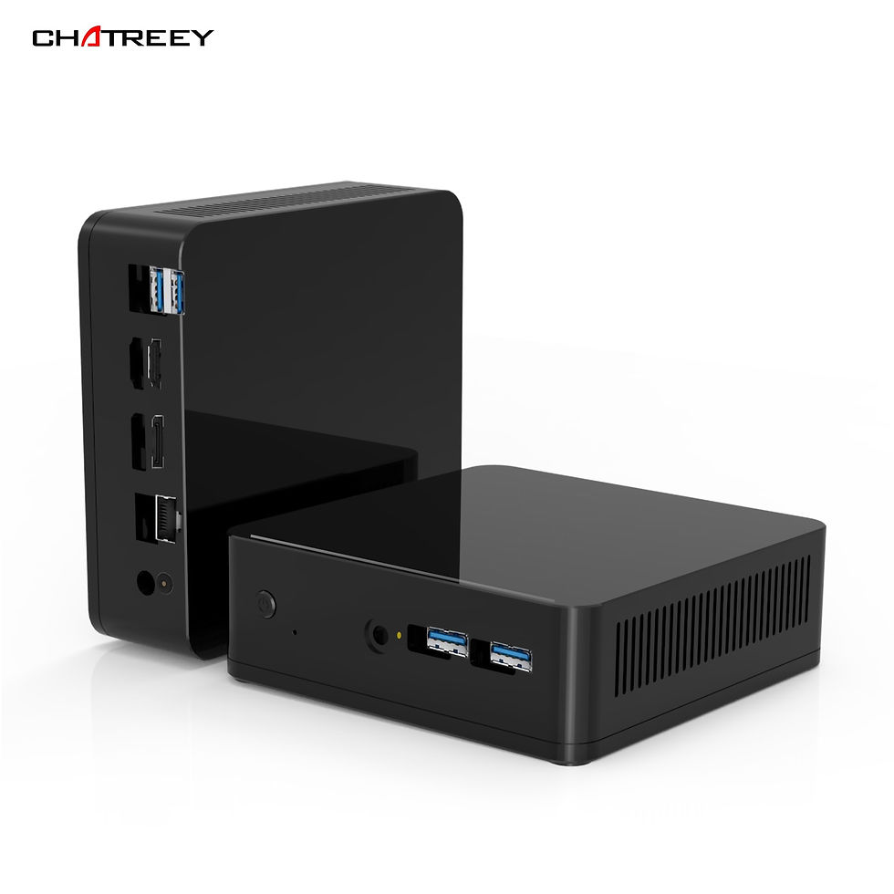 Thumbnail: Chatreey Mini PC Ryzen 5 3550H 4cores Gaming Desktop Computer NVME SSD WIFI6 HD