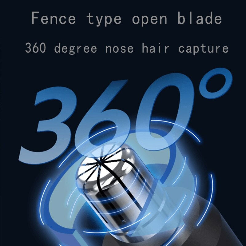 Thumbnail: Electric Shaving Nose Ear Trimmer Safe Face Care Rechargeable Nose Hair Trimmer
