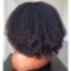 Thumbnail: Soft Natural Black Deep Part Long 24inch Afro Kinky Curly U Part Wig European R
