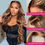 Thumbnail: Highlight 30 32 inch 360 HD Lace Front Wigs Body Wave P4/27 Highlight Wig Human