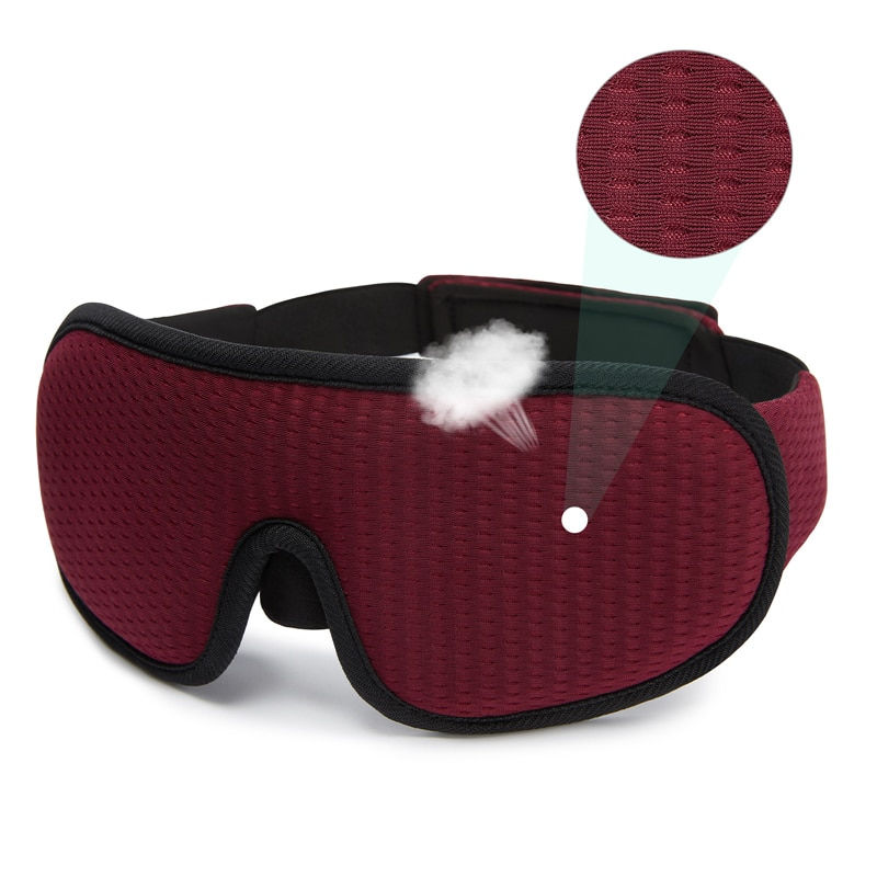 Thumbnail: New Brand 3D Sleeping Mask Block Out Light Sleep Mask For Eyes Slaapmasker Eye 