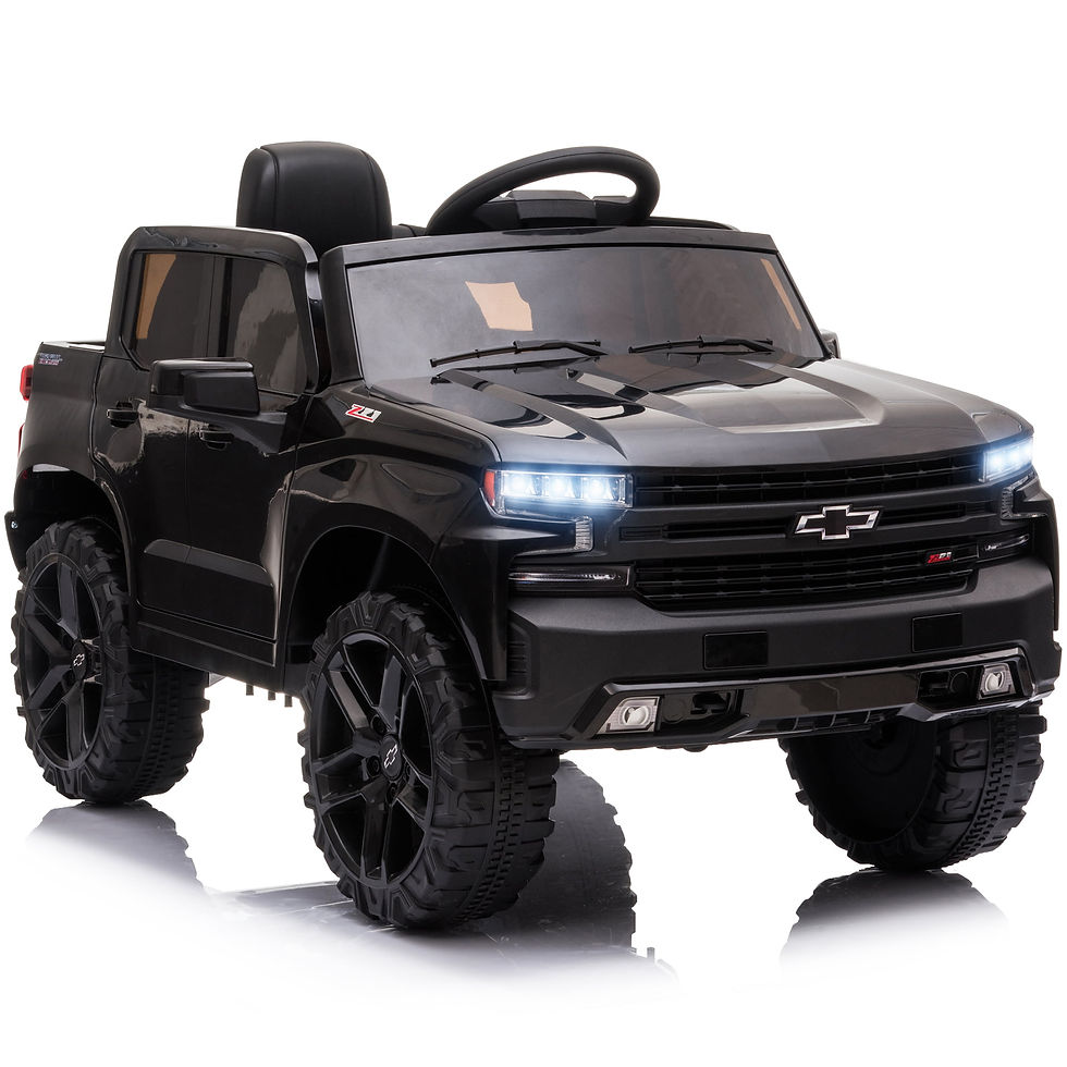 Thumbnail: Official Licensed Chevrolet Ride On Car, 12V Ride-On Truck Toy for Kids, Electr