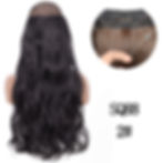 Thumbnail: LISI GIRL Synthetic 22 Inch 16 Inch Hair Extensions Straight Heat Resistant No 