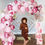 Thumbnail: 116 PCS Rose and Pink Balloon Garland Arch Kit,Butterfly Stickers Wall Decor fo