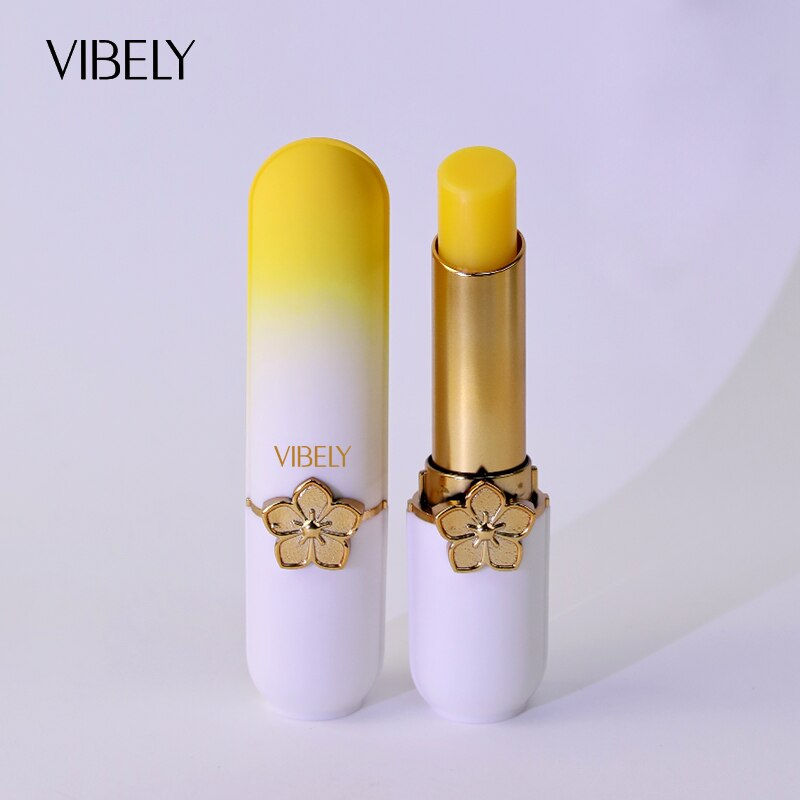 Thumbnail: Long Lasting Temperature Color Changing Lip Balm Smooth Fruit Lipstick Gloss Mo