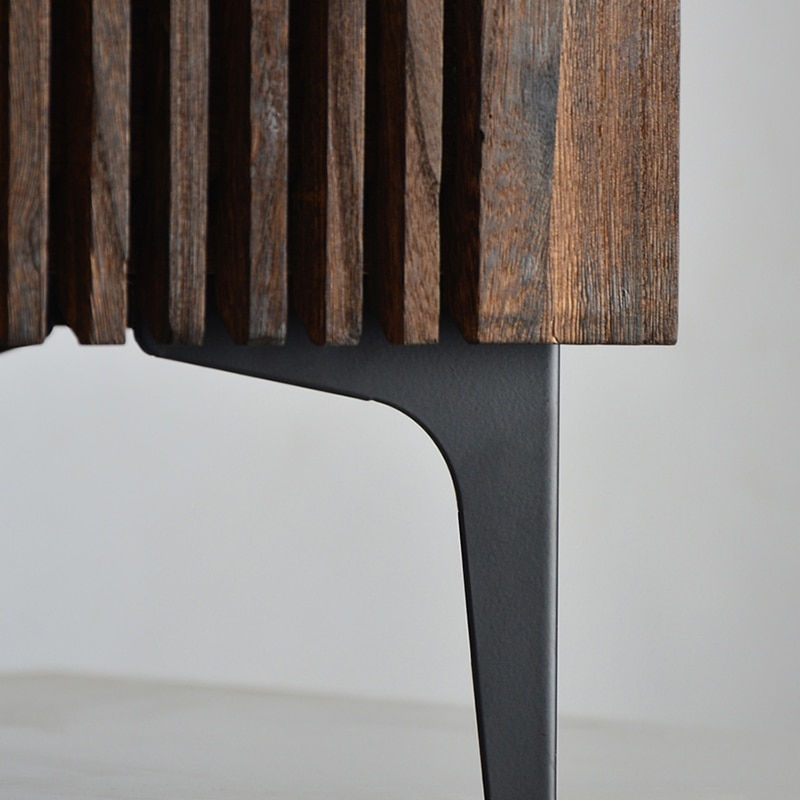 Thumbnail: Bedroom Created Bedside Table Comfortable Wooden Reception Storage Bedside Tabl