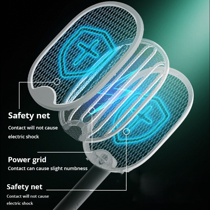 Thumbnail: New Mosquito Killer Lamp USB Rechargeable Electric Foldable Mosquito Killer Rac