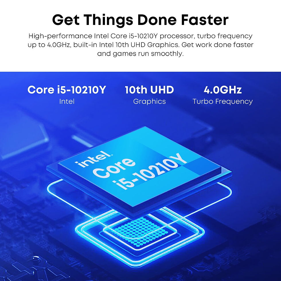 Thumbnail: CHUWI UBook X 12" Gaming Tablet+KeyBoard,256G SSD 8G ROM,Windows 11,intel Core 