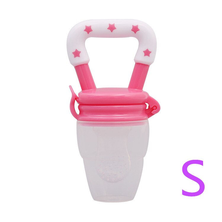 Thumbnail: Newborn Baby Fresh Food Fruit Feeder Silicone Teether Trainning To Eat Fruit Gr