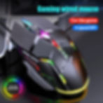 Thumbnail: Ergonomic Wired Gaming Mouse USB Computer Mouse Gaming RGB Mause Gamer Mouse 6 