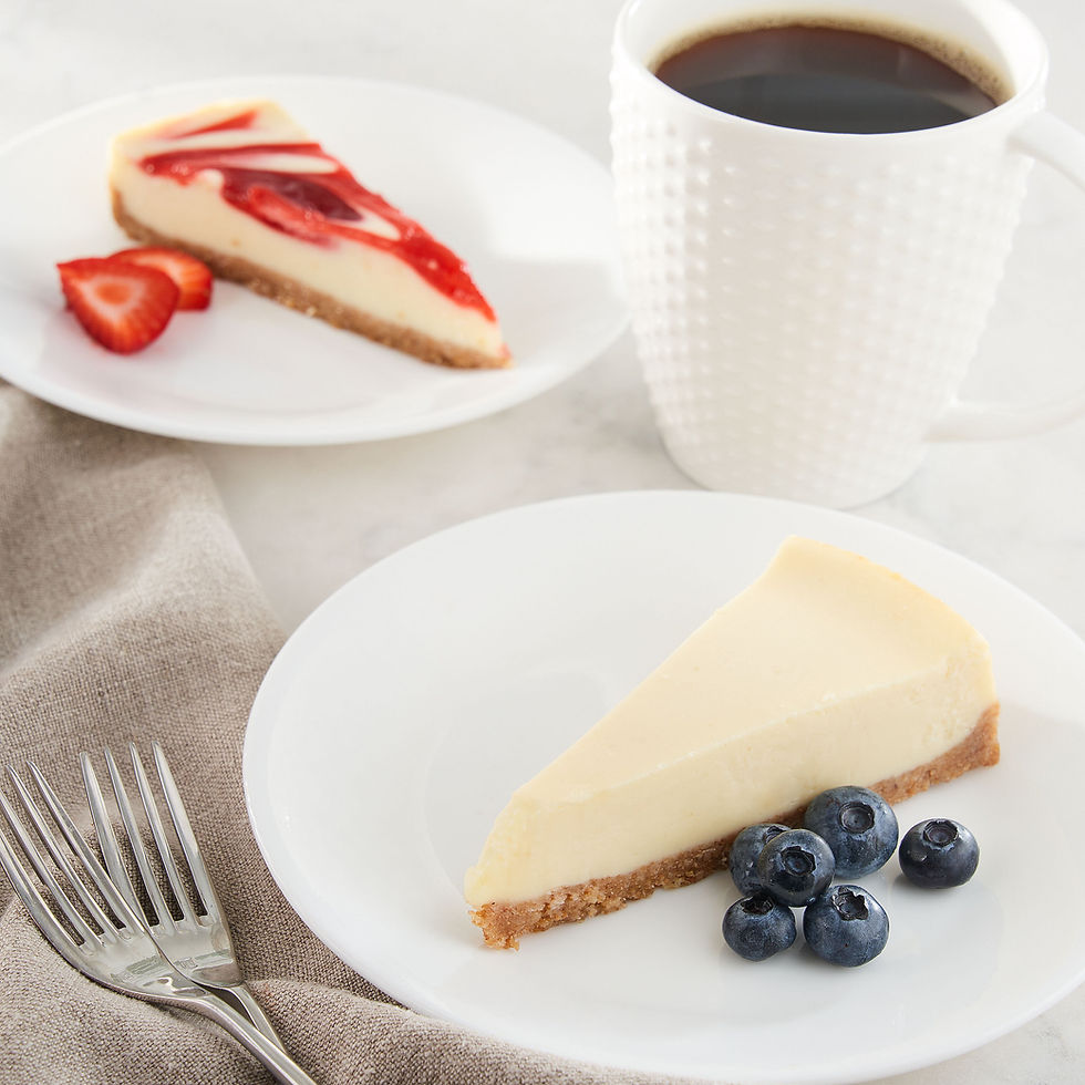 Thumbnail: WISHALIVE FRESH New York & Strawberry Cheesecakes, 6 oz, 2 Count