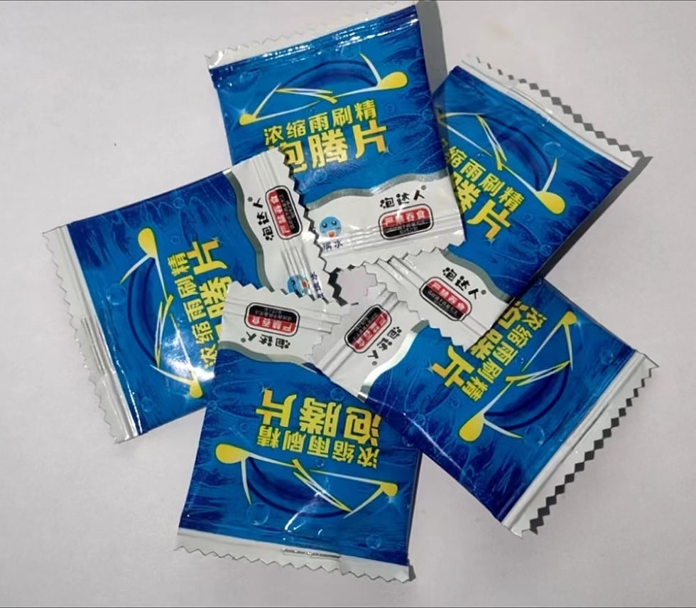 Thumbnail: 5/10/20/40/100Pcs Solid Cleaner Car Windscreen Wiper Effervescent Tablets Glass