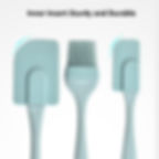 Thumbnail: 3PCS/Set  Cream Scraper DIY Bread Cake Butter Spatula Mixer Oil Brush Kitchen B