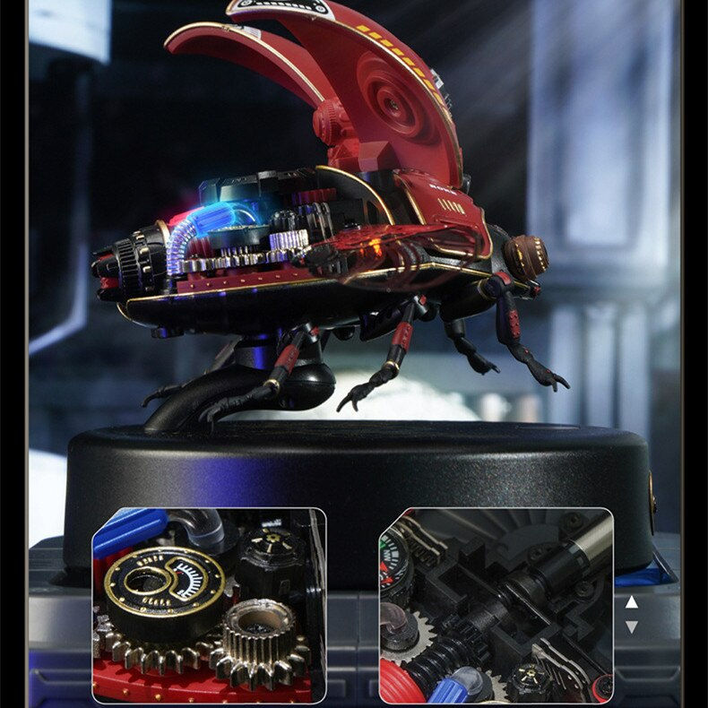 Thumbnail: Reconnaissance Beetle Hand Assembled Model Toy Decompression Punk Ornaments