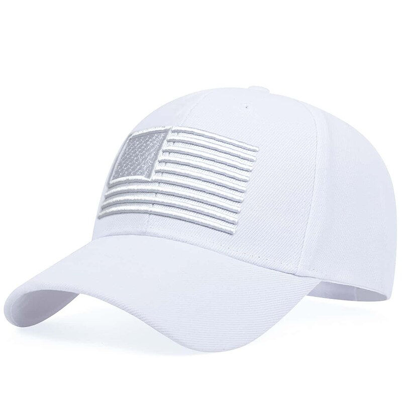 Thumbnail: Fashion American Flag Embroidery Baseball Caps Spring and Summer Outdoor Adjust