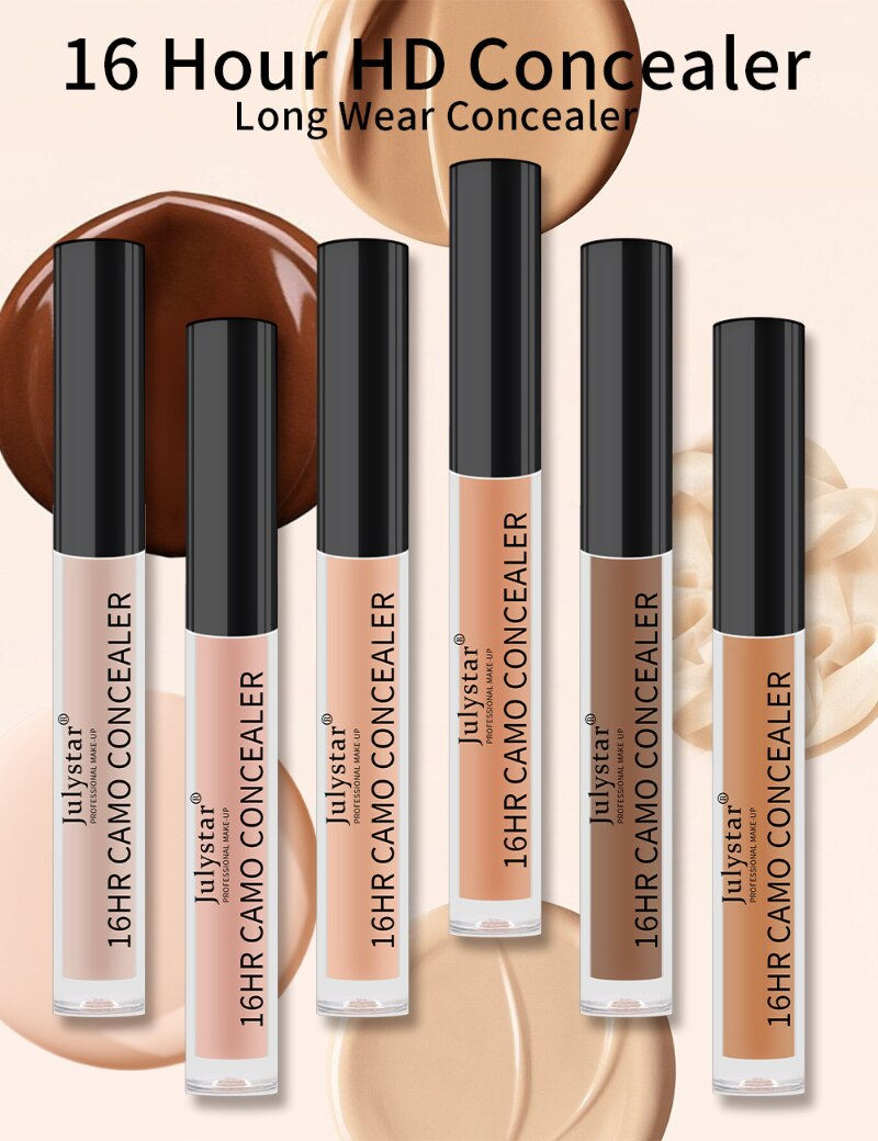 Thumbnail: Cosmetics Concealer Foundation Cream Full Skin Professional Face Blemish Cover 