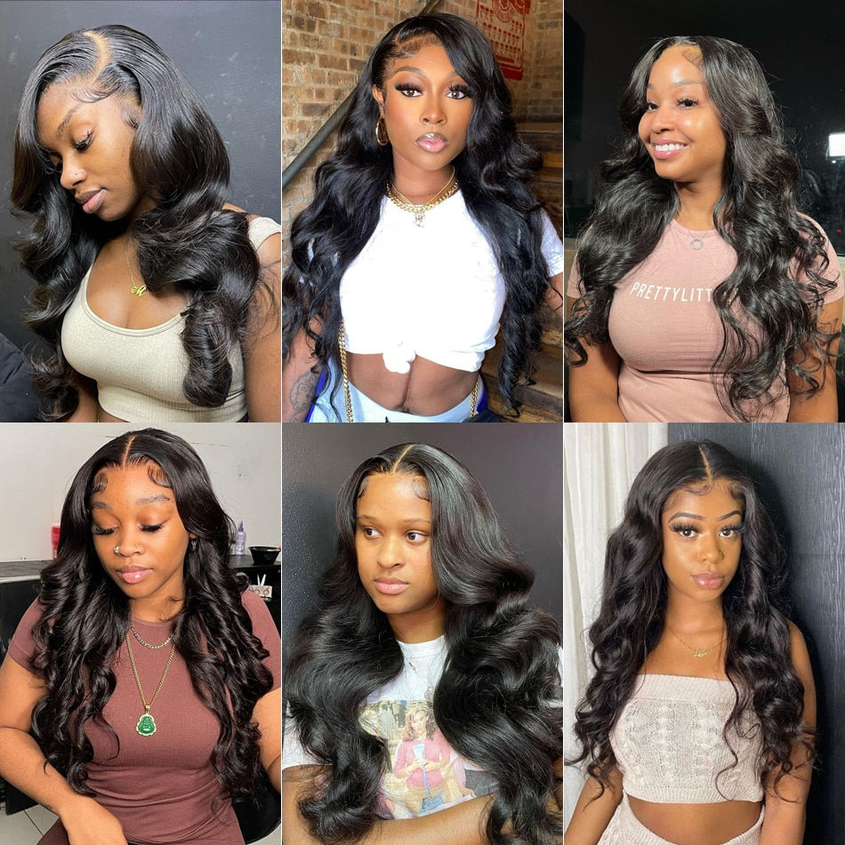 Thumbnail: 12A Body Wave Bundles Malaysian Hair Weave 1/3/4 PCS Human Hair Bundles Natural