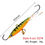 Миниатюра: FISH KING Winter Ice Fishing Lure 3D Eyes Colorful AD-Sharp Winter Bait Balance