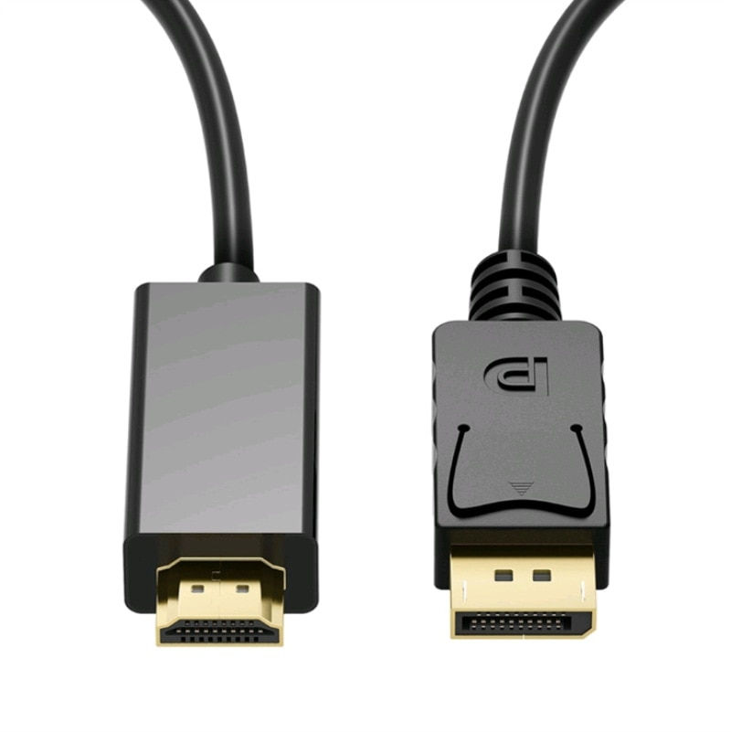 Thumbnail: DP DisplayPort To HDMI Cable DisplayPort Male To Male HDMI Compatible Video Aud