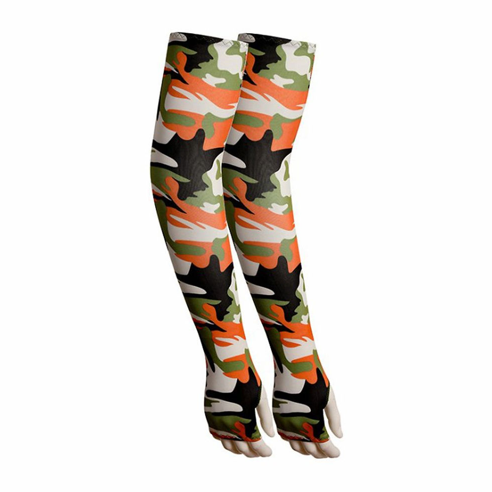 Thumbnail: 2Pcs Unisex Cooling Arm Sleeves Cover Women Men Sports Running UV Sun Protectio