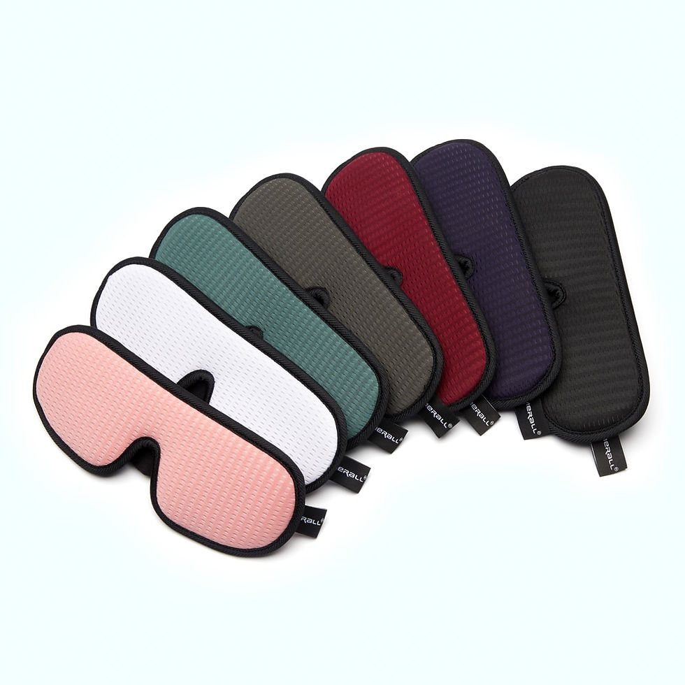 Thumbnail: New Brand 3D Sleeping Mask Block Out Light Sleep Mask For Eyes Slaapmasker Eye 