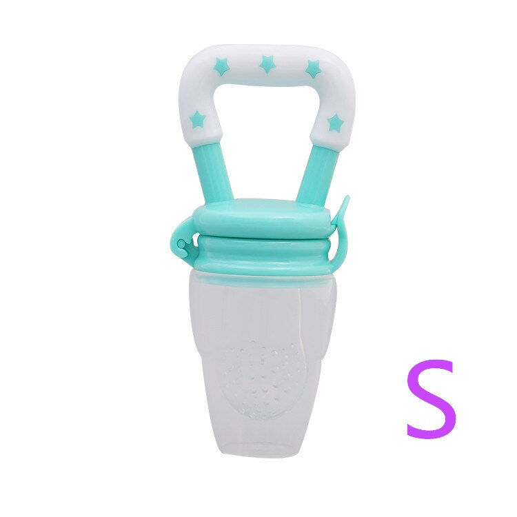 Thumbnail: Newborn Baby Fresh Food Fruit Feeder Silicone Teether Trainning To Eat Fruit Gr