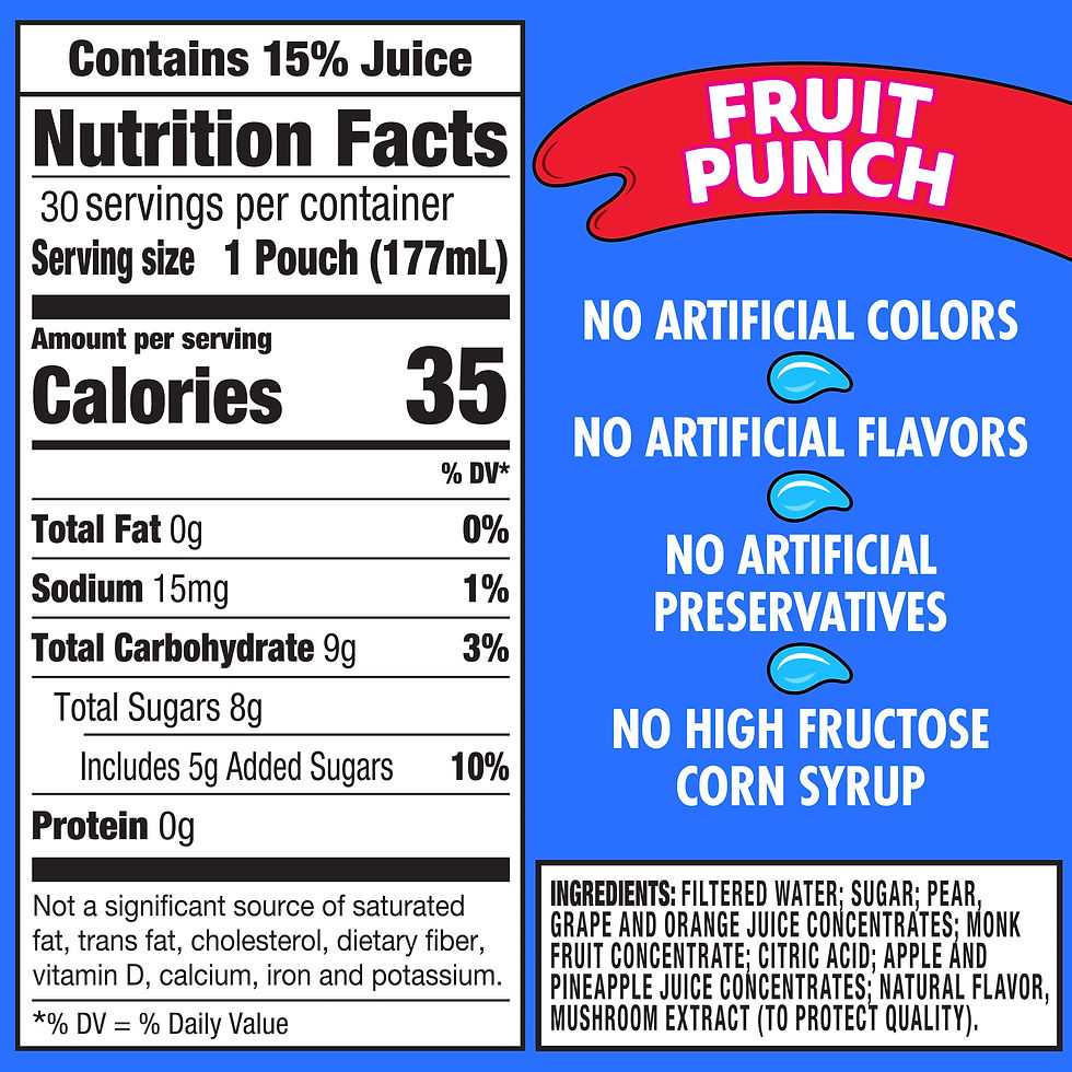 Thumbnail: Capri Sun Fruit Punch Juice Box Pouches, 30 ct Box, 6 fl oz Pouches