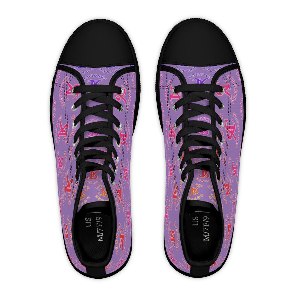 ROSNER CARNEGIE ATL® WOMENS HIGHTOPS 22-CSP-W-B1-HTS-M20X2X10 - VIOLET
