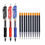 Thumbnail: 0.5mm Retractable Gel Pens Set Black/red/blue Ink Ballpoint for Writing Signatu