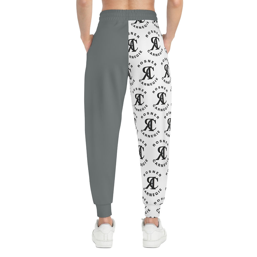 Miniature : ROSNER CARNEGIE ATHLETICS® FY-AOP-1000-1 COUTURE UNISEX JOGGERS - CHARCOAL