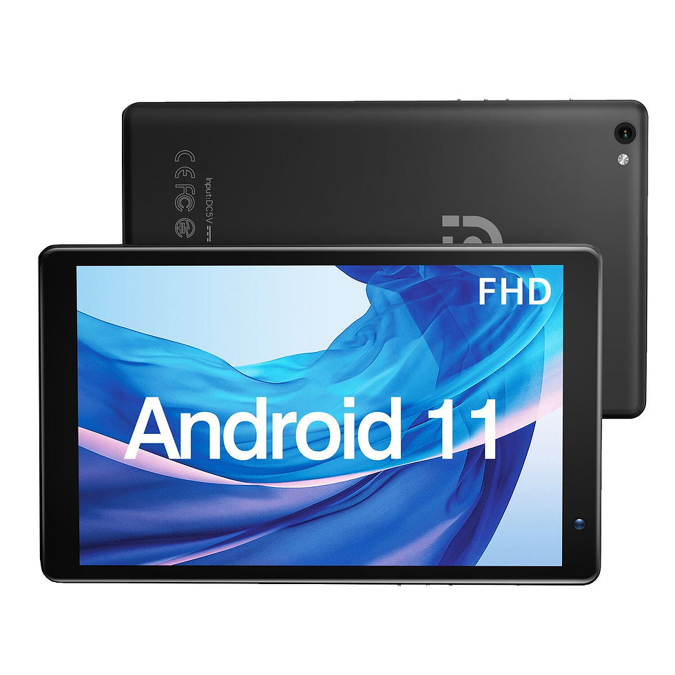 Thumbnail: PRITOM 7 Inch Tablet PC 32 GB Android 11 with Quad Core Processor HD IPS Displa