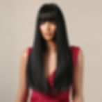 Thumbnail: Black Hair Long Straight Wigs for Women Natural Hair Synthetic Wigs Daily Cospl
