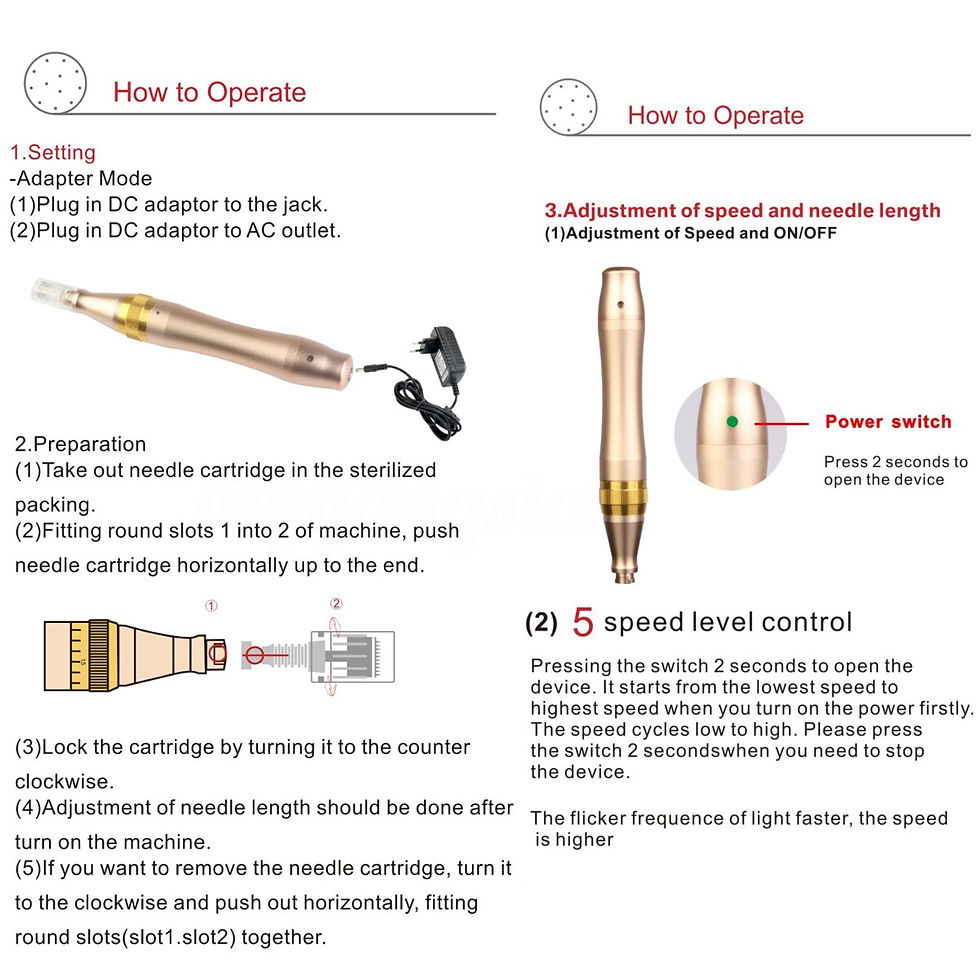 Миниатюра: Electric Dr pen M5-W Auto Derma Pen Machine Micro Derma Rolling System Therapy 