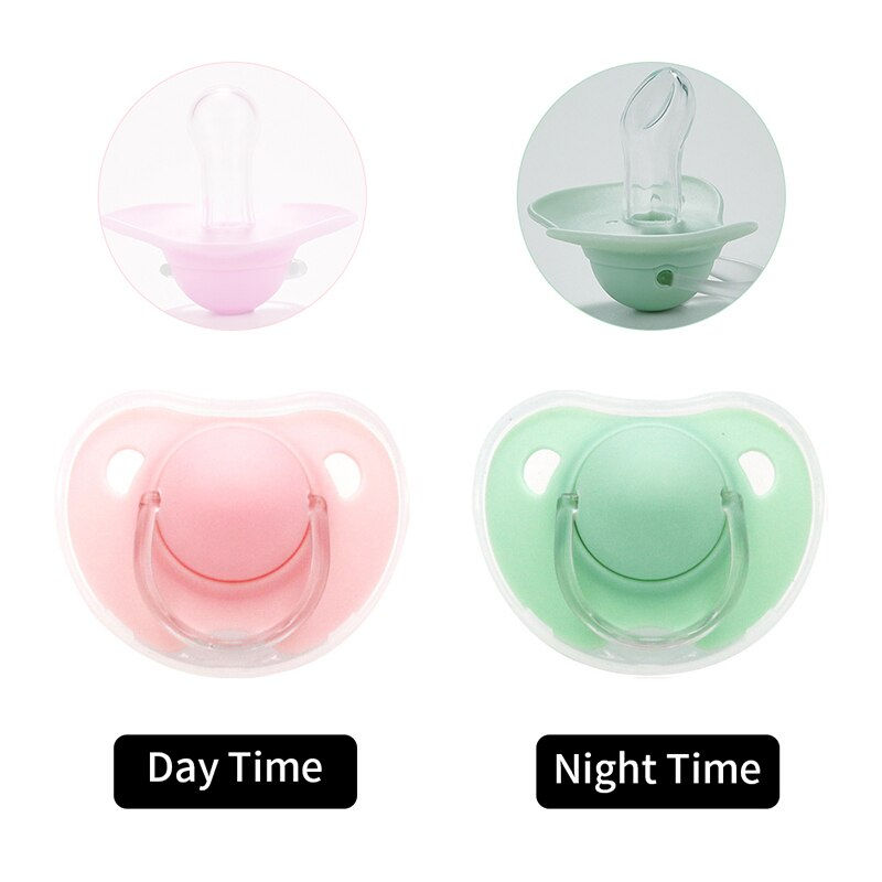 Thumbnail: Food Grade Silicone Baby Pacifier Soother for Baby Teether Safety Infant Snooth