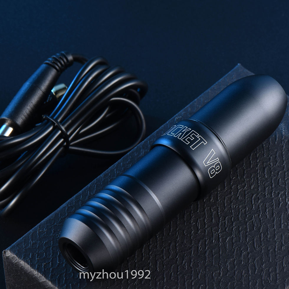 Thumbnail: Tattoo Pen Rocket V8 Tattoo Pen Cartridge Tattoo Machine Kit Beginner RCA Tatto