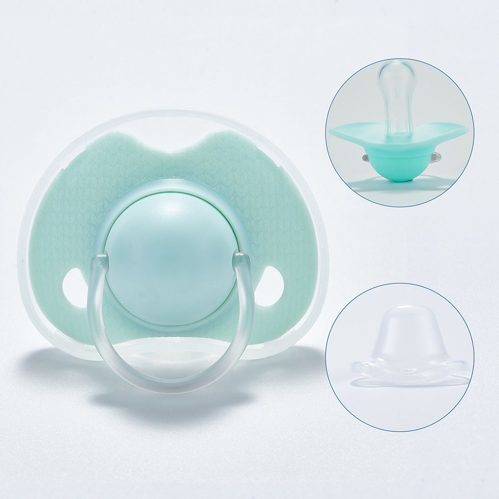 Thumbnail: Food Grade Silicone Baby Pacifier Soother for Baby Teether Safety Infant Snooth