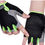 Thumbnail: Anti Slip Shock Breathable Half Finger Gloves Breathable Cycling Gloves Fitness