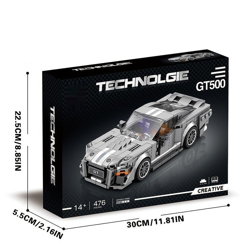 City Technical Speed Car Building Blocks Sport Racing Car Vehicles Assembled Br