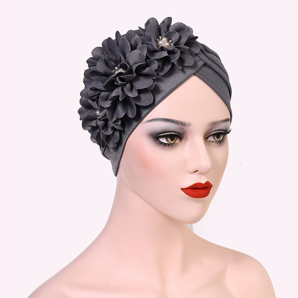 Thumbnail: New Arab Wrap Muslim Scarf Hijabs Turbans African Headtie Sequin Braid Hat for 